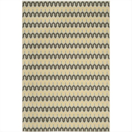 Safavieh 8 X 11 Ft. Rectangle- Indoor - Outdoor Hampton Light Blue And Green Power Loomed Rug HAM516AL-8